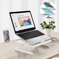 New Laptop Stand Multifunctional Folding Lift Portable Laptop Stand Monitor Increase Rack Aluminum Alloy Base Athletic Digi Store